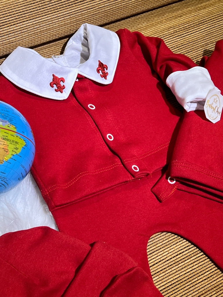 Kit saída maternidade Raian em fio egípcio