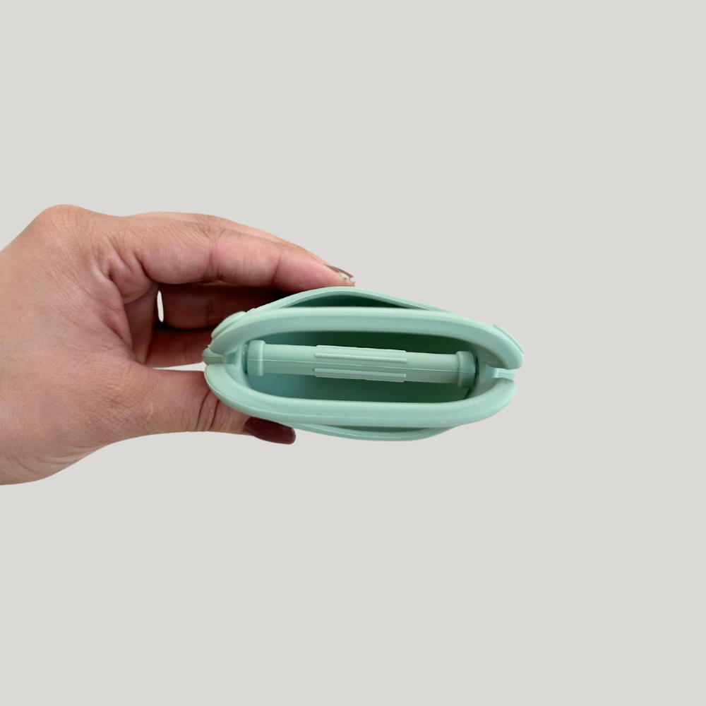 Mordedor Bebe Lion Silicone Anti Stress Verde