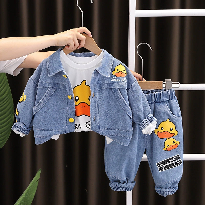 Conjunto Infantil 3 Peças Patinho