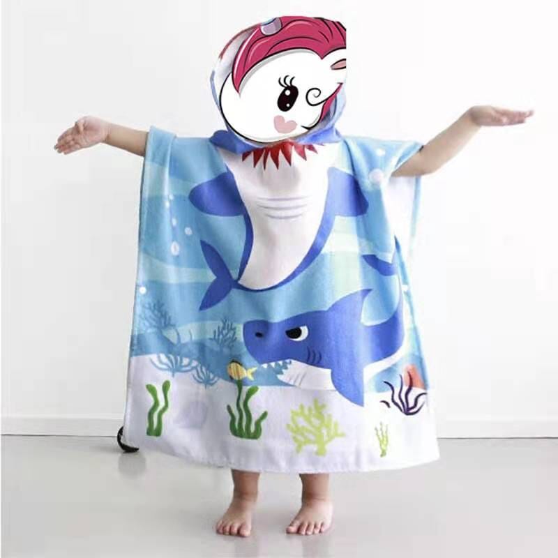 Roupão Infantil Diversão Pós Piscina