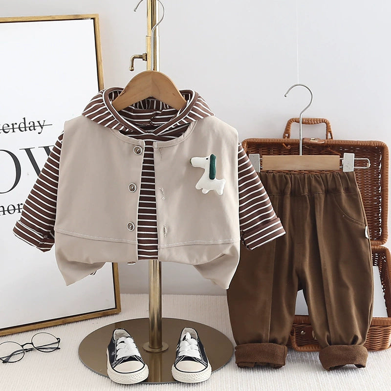 Conjunto Infantil Lístras Cachorrinho