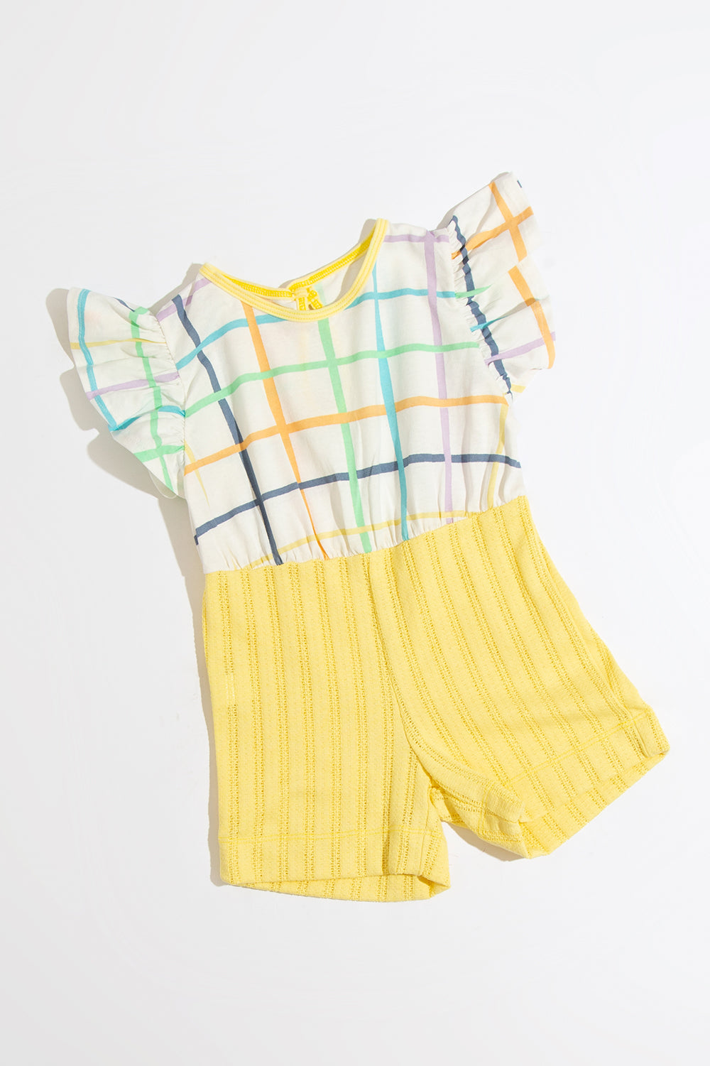 Macaquinho Tricô Amarelo