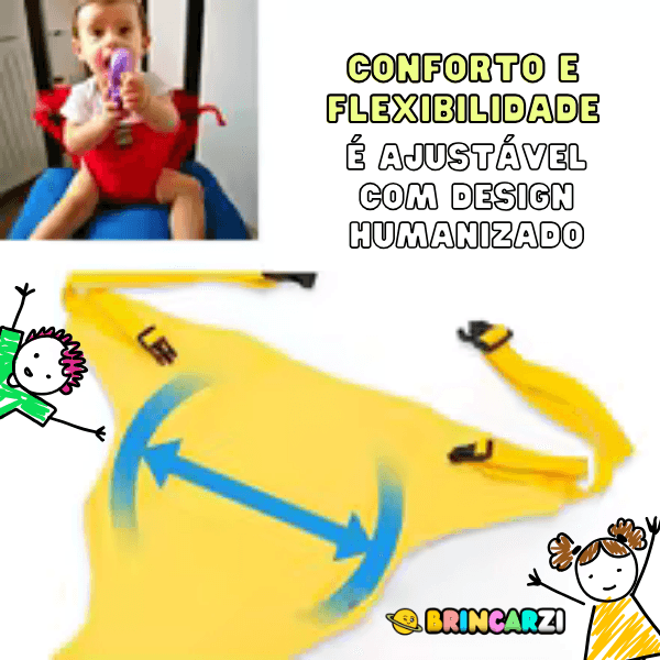 Cinto de Segurança Portátil para Cadeira