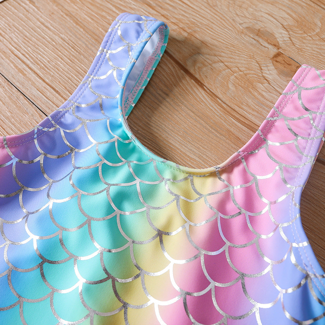 Maiô Infantil Sereia + Chapéu