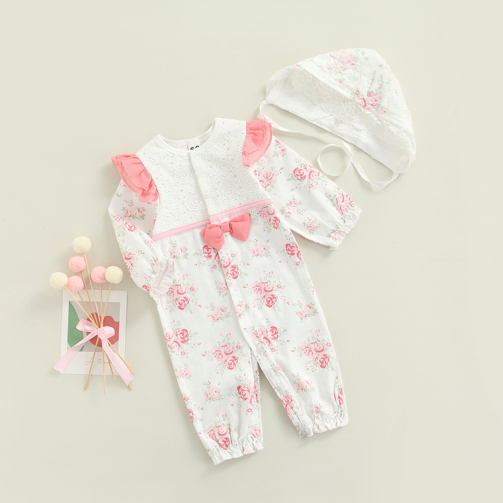 Macacão Saída Infantil Feminino Maternidade Linda