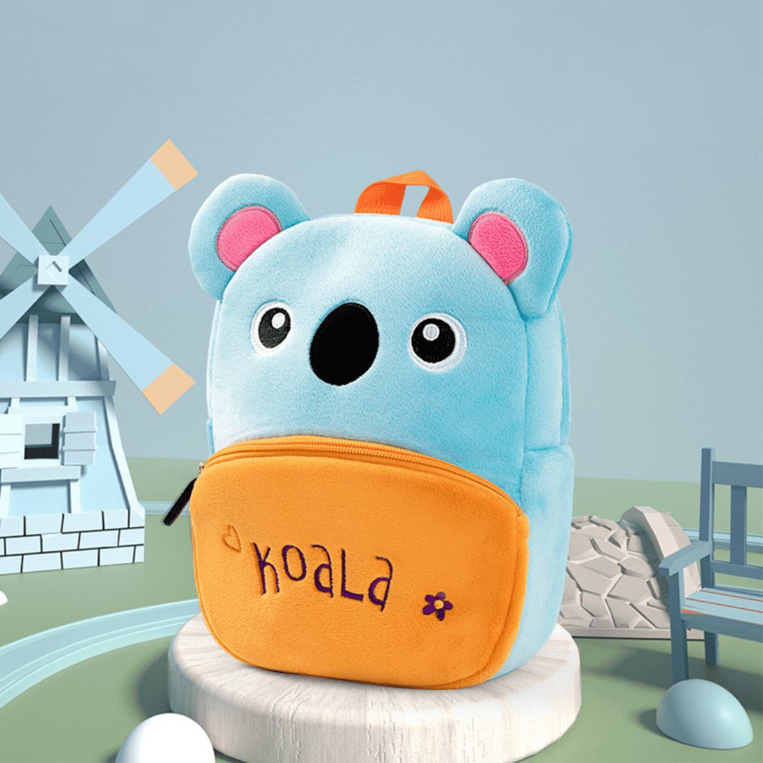 ZooChila – Mochila Infantil de Pelúcia com Design de Animais para Acompanhar as Aventuras dos Pequenos🐾