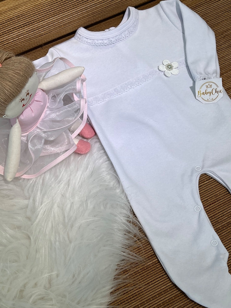 Macacão Luiza em fio egípcio hipoalergênicos