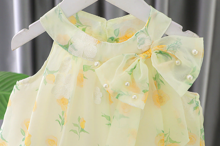 Conjunto Infantil Verão Florzinhas