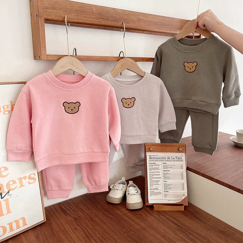 Conjunto Infantil Moletinho Ursinho