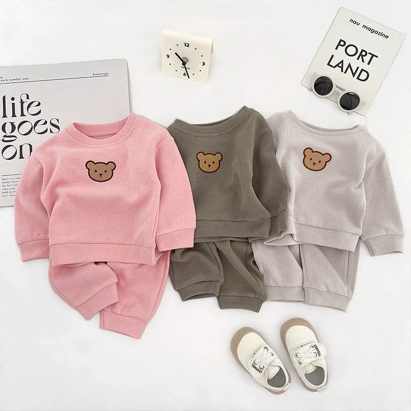 Conjunto Infantil Moletinho Ursinho