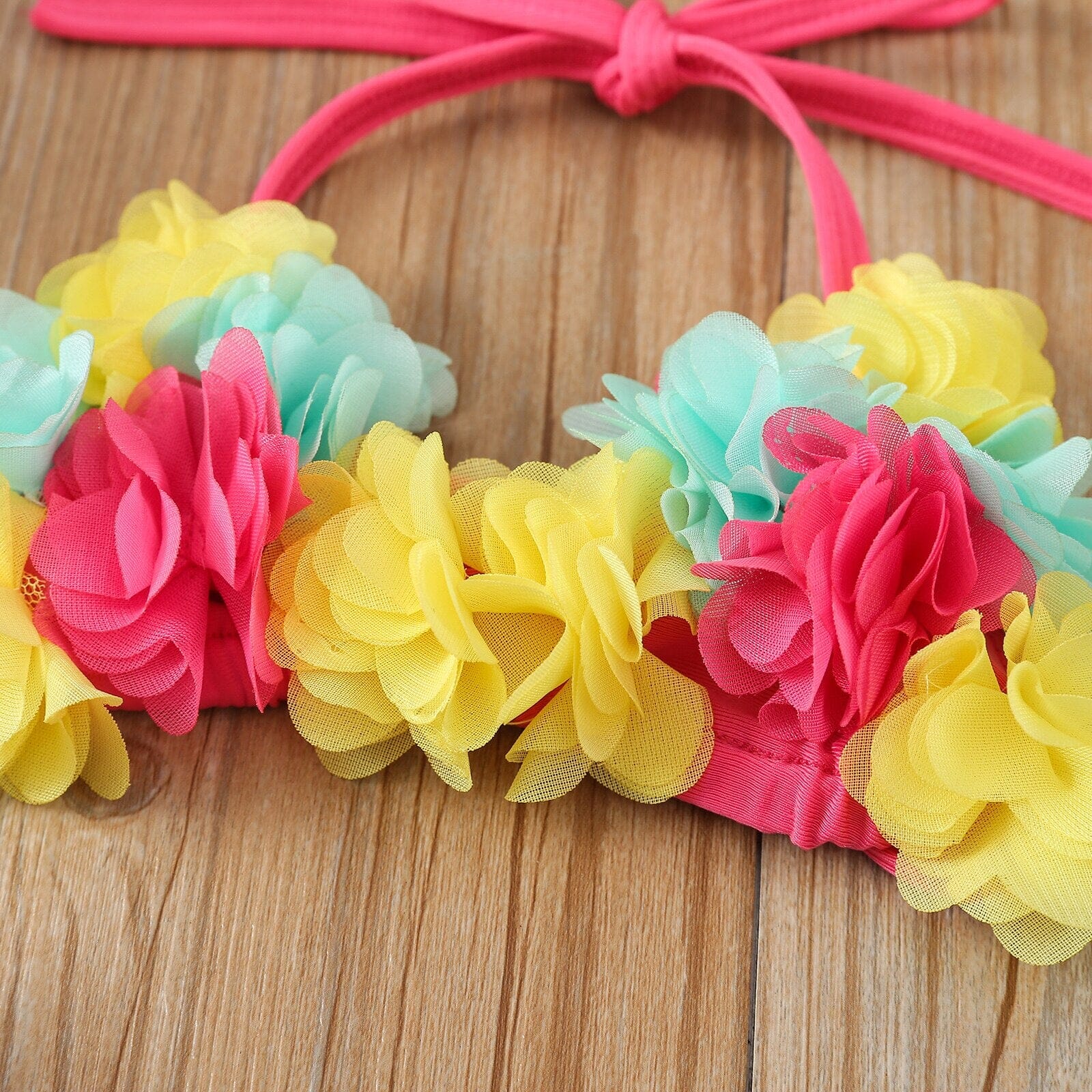 Biquíni Infantil Primavera + Chapéu