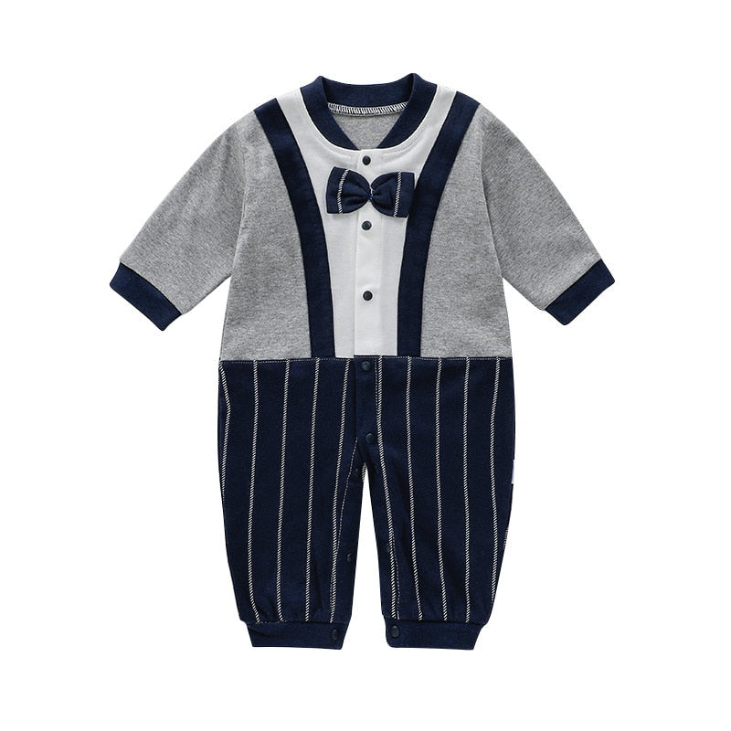 Macacão Listras e Gravata