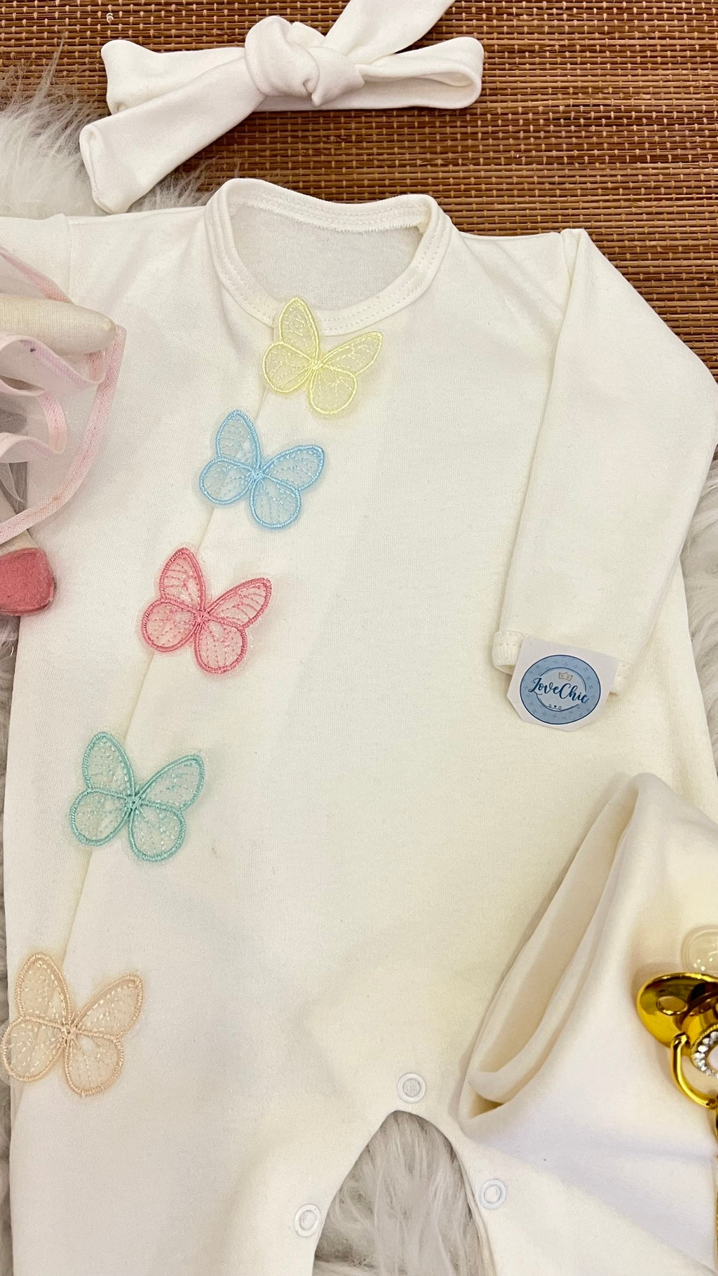 Saída maternidade Borboletas