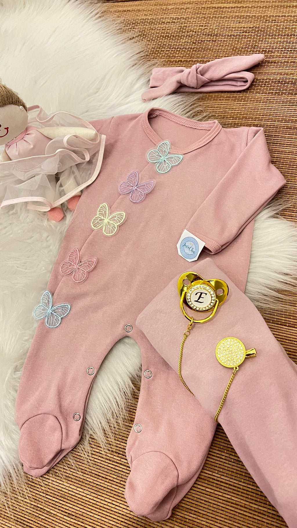 Saída maternidade Borboletas