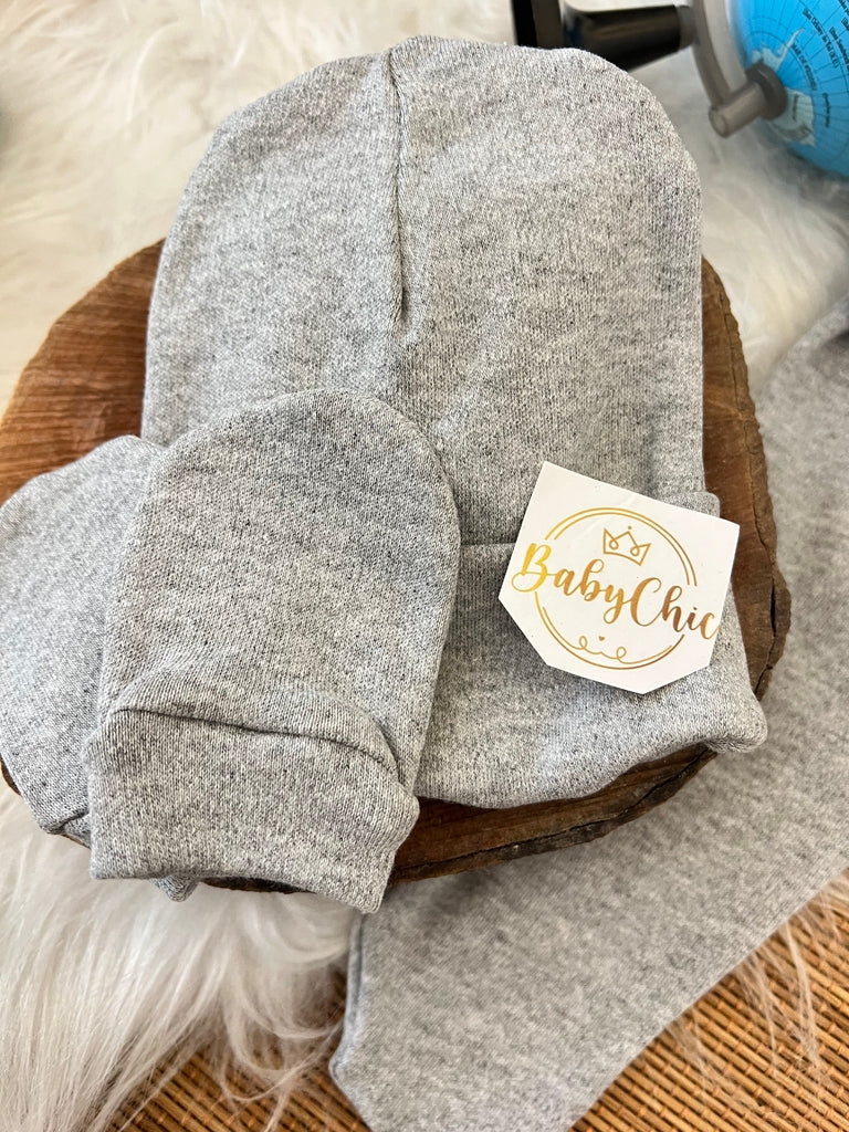 Kit saída maternidade Raian em fio egípcio