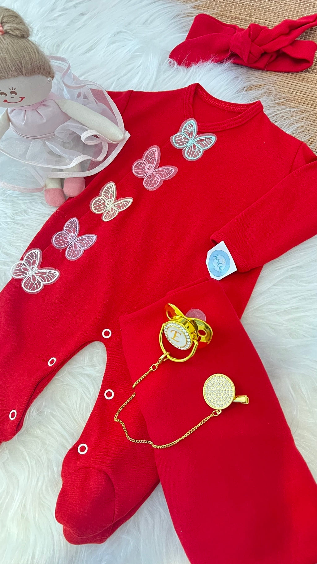 Saída maternidade Borboletas