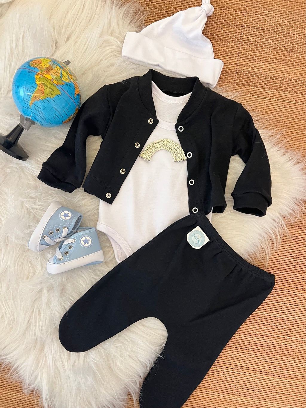 Kit estilosinho em fio egípcio hipoalergênico