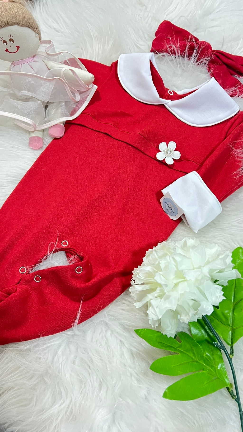 Macacão Loren em fio egípcio