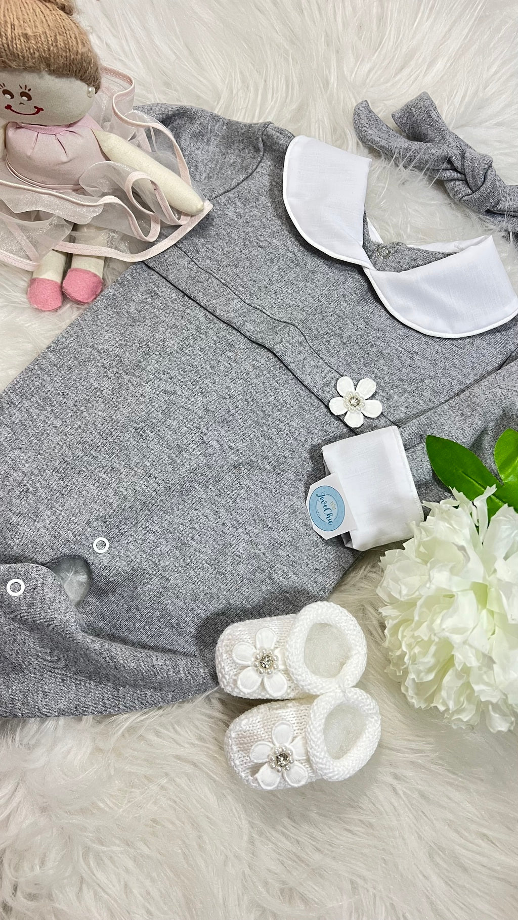 Macacão Loren em fio egípcio