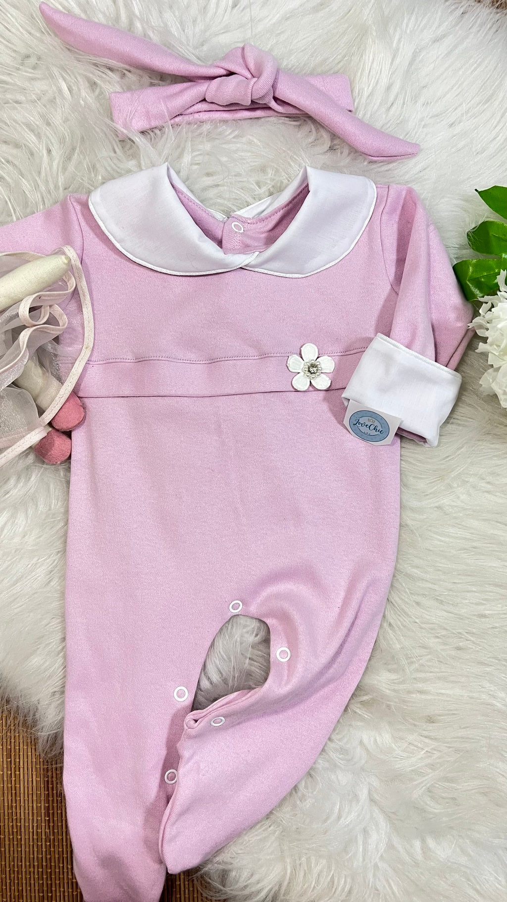 Macacão Loren em fio egípcio