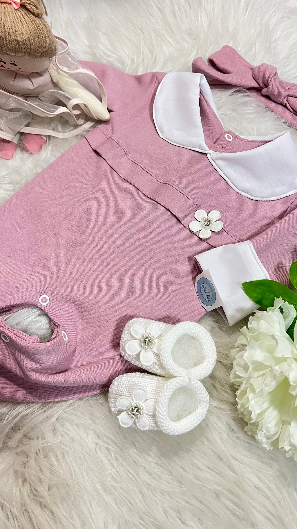 Macacão Loren em fio egípcio