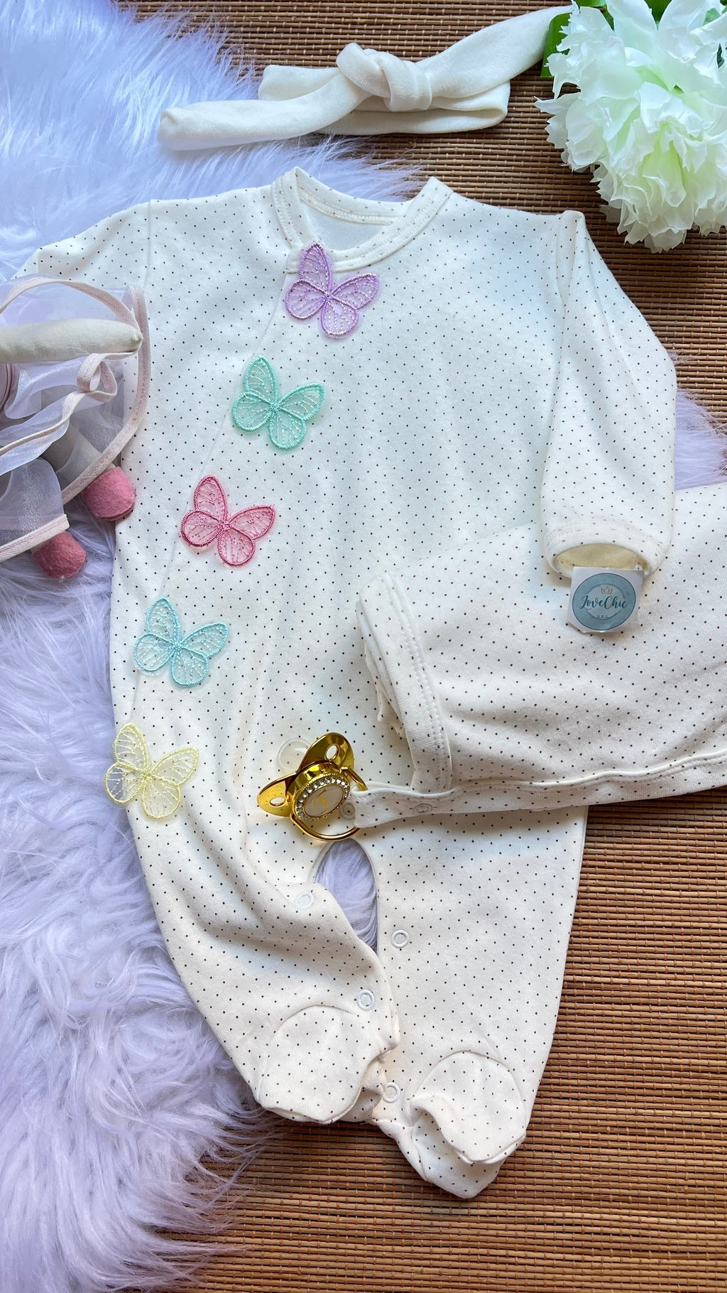 Saída maternidade Borboletas