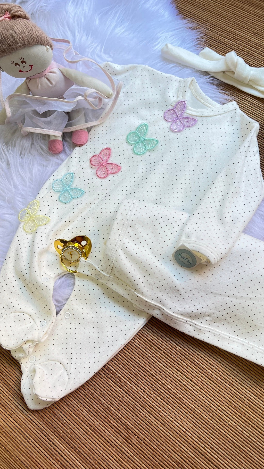 Saída maternidade Borboletas