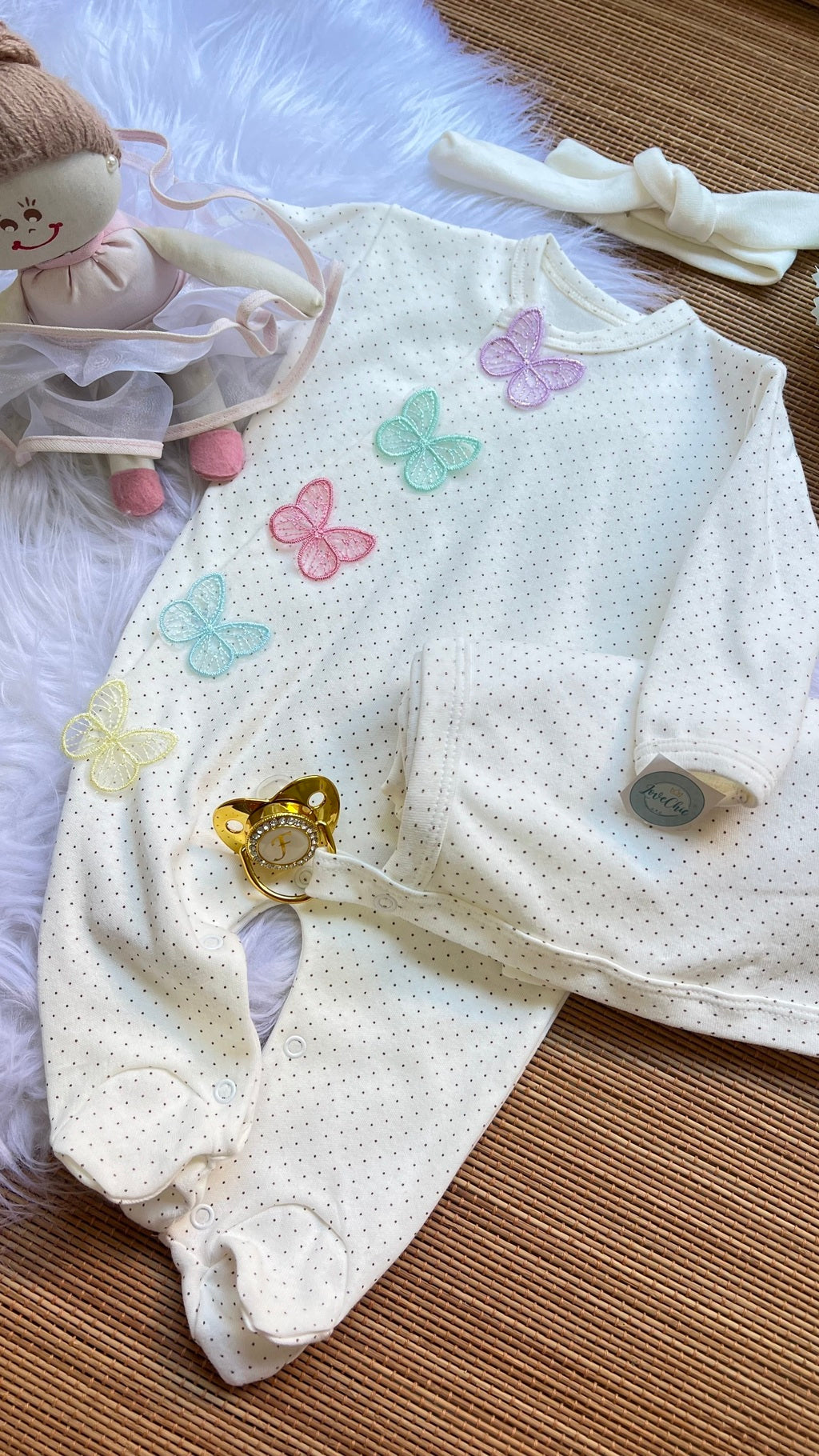 Saída maternidade Borboletas