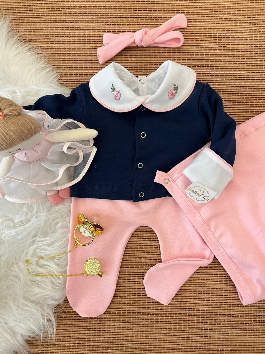 Saida maternidade Laís em fio egípcio