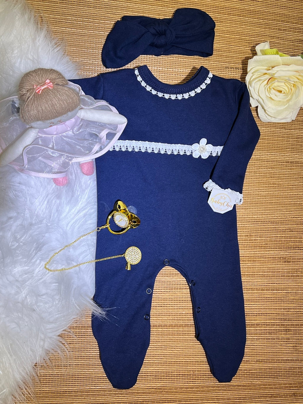 Macacão em fio Egípcio Luiza