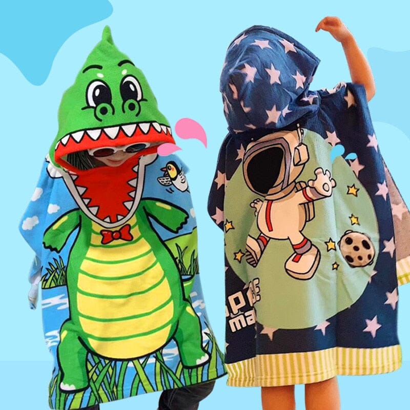 Roupão Infantil Divertido Piscina