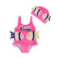 Maiô Infantil Peixinhos + Touca