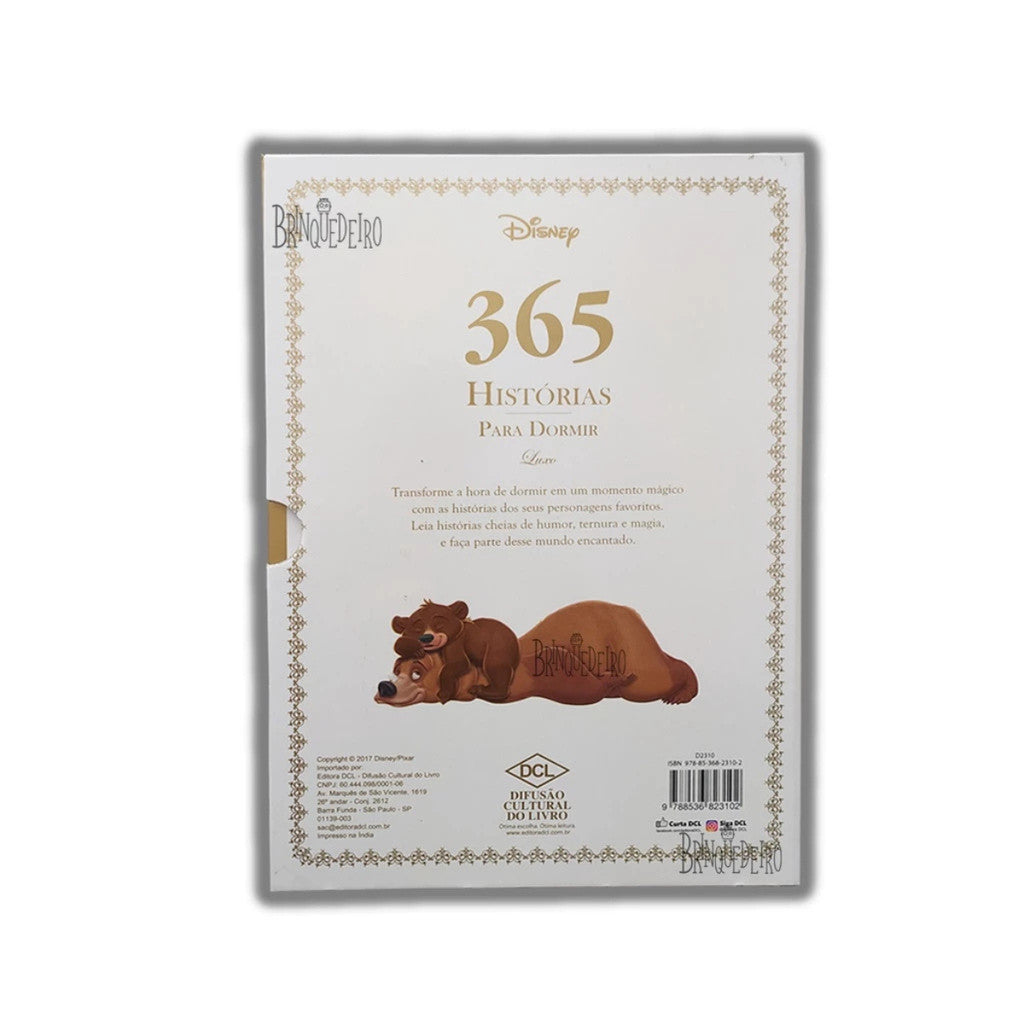 Livro Disney - 365 Historias Para Dormir (Edição Gold)