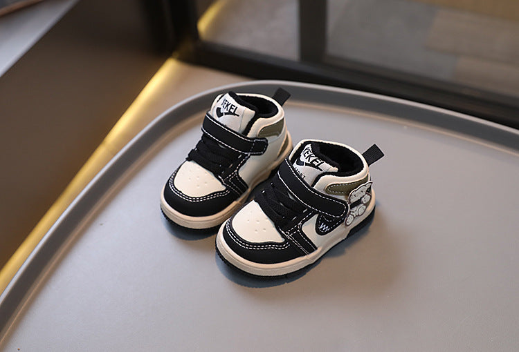 Tênis Infantil Ursinho Velcro