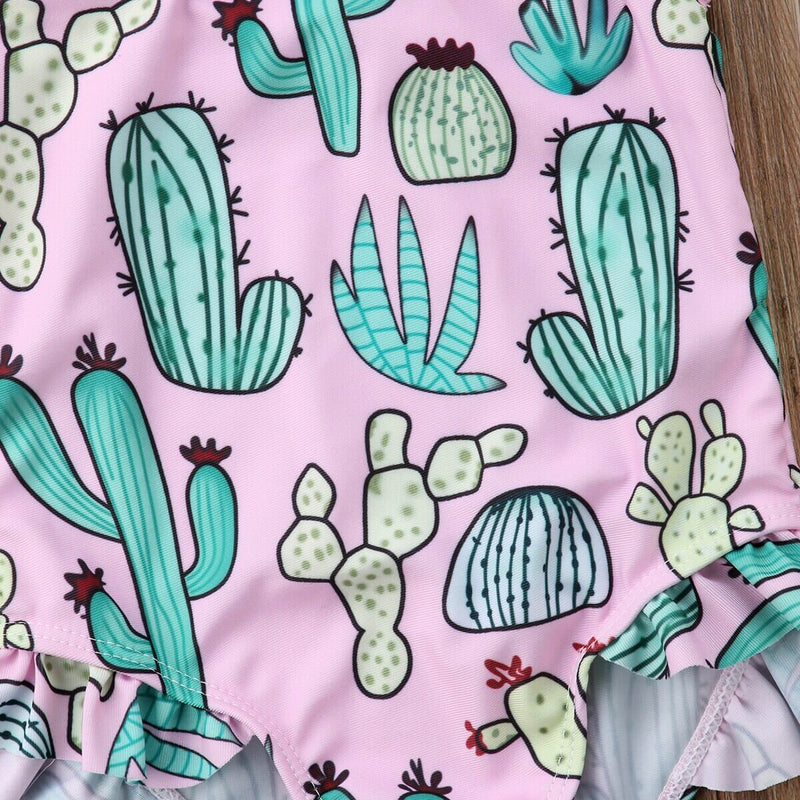 Maiô Infantil Cactos + Faixa