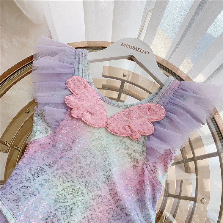 Maiô Infantil Sereia Asinha