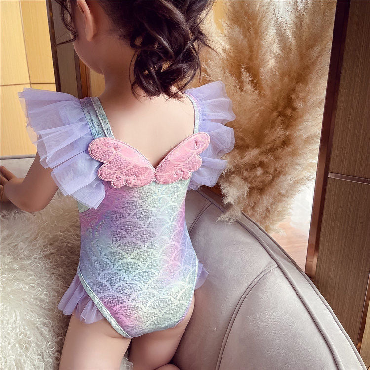 Maiô Infantil Sereia Asinha