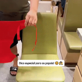 Cinto de Segurança Portátil para Cadeira