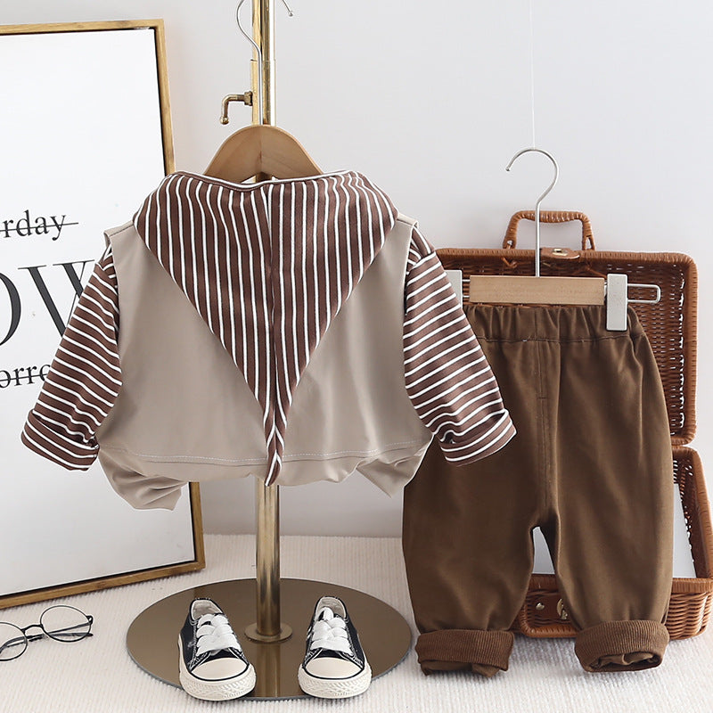 Conjunto Infantil Lístras Cachorrinho