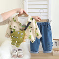 Conjunto Infantil 3 Peças Dinossauro