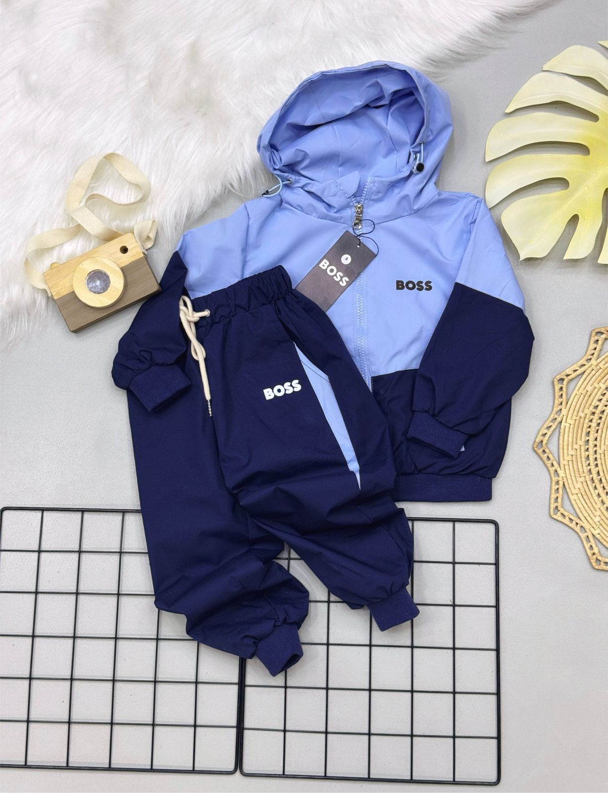 Conjunto Tactel Impermeável HB Infantil