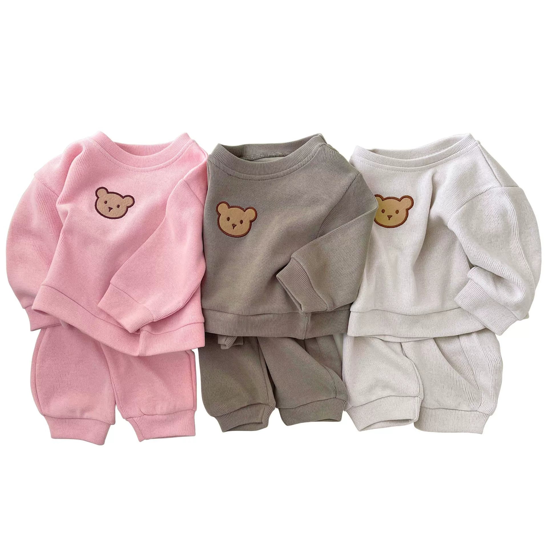 Conjunto Infantil Moletinho Ursinho