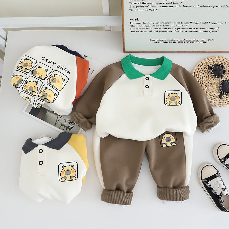 Conjunto Infantil Masculino Capivara