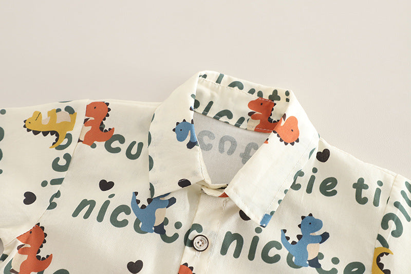 Jardineira Infantil Jeans com Camisa