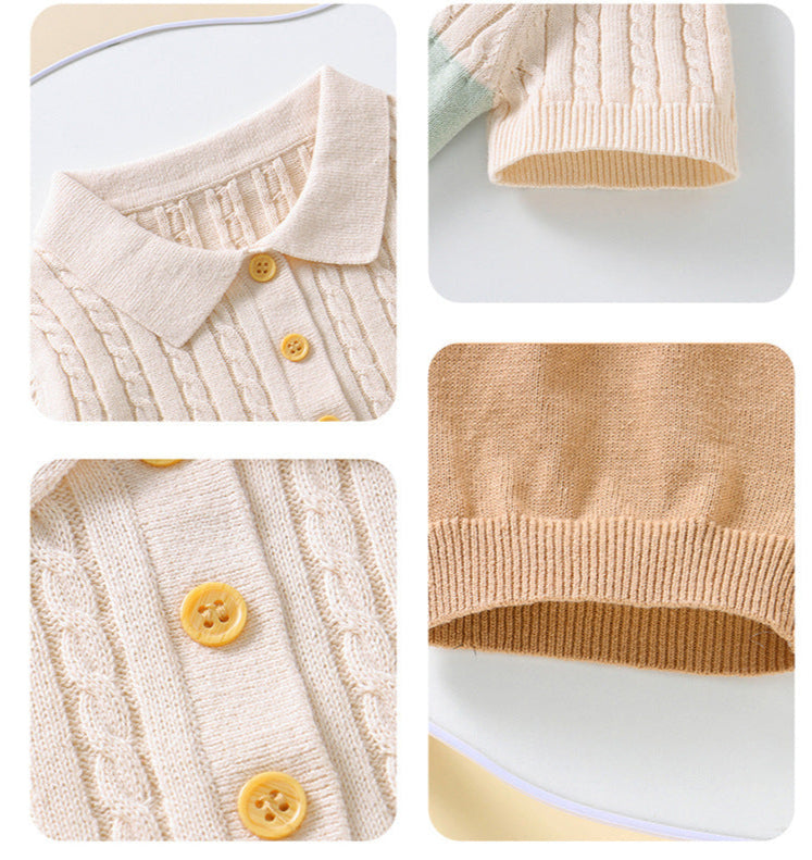 Conjunto Infantil Masculino Polo Botões