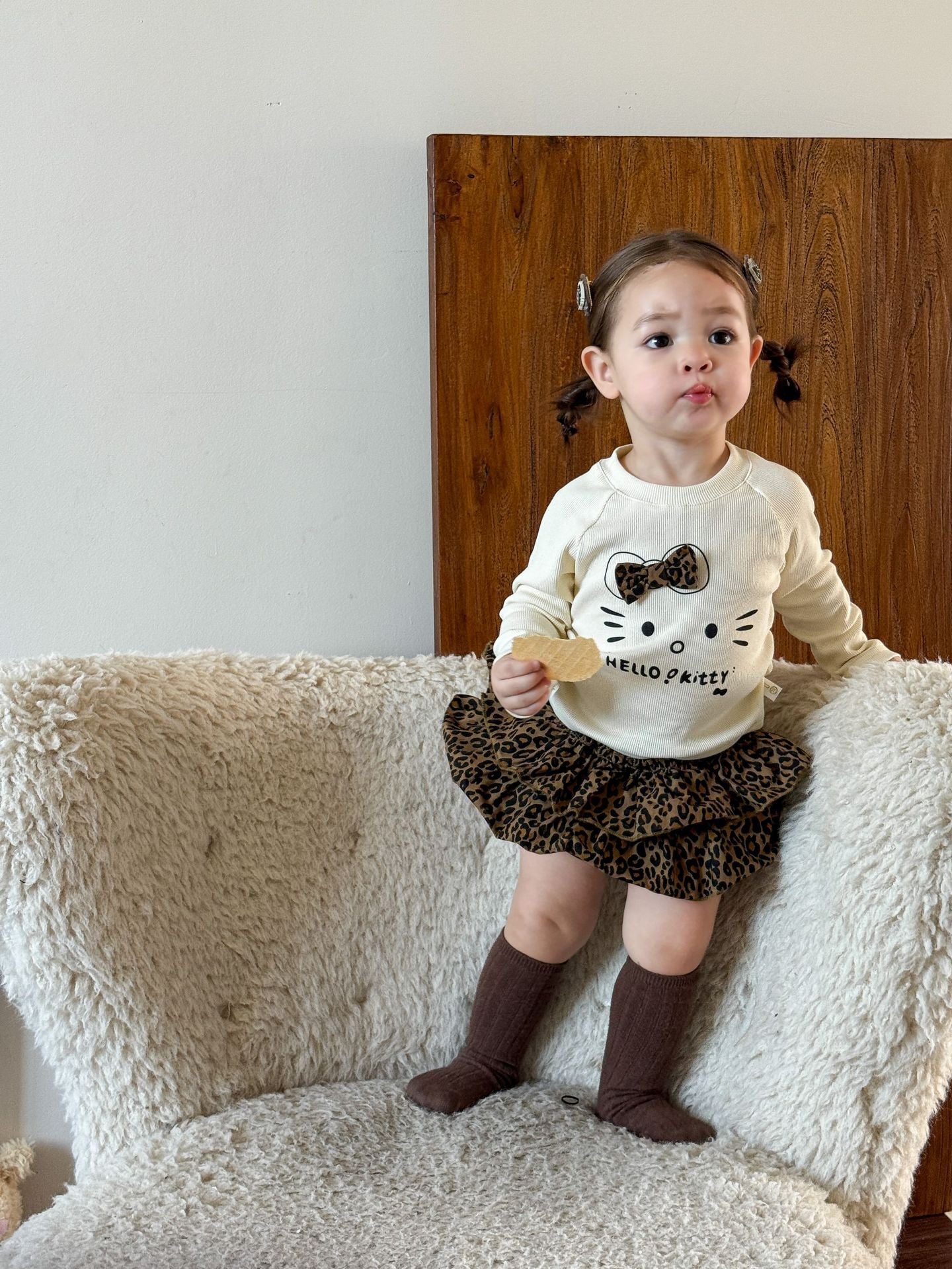 Conjunto Infantil Feminino Oncinha