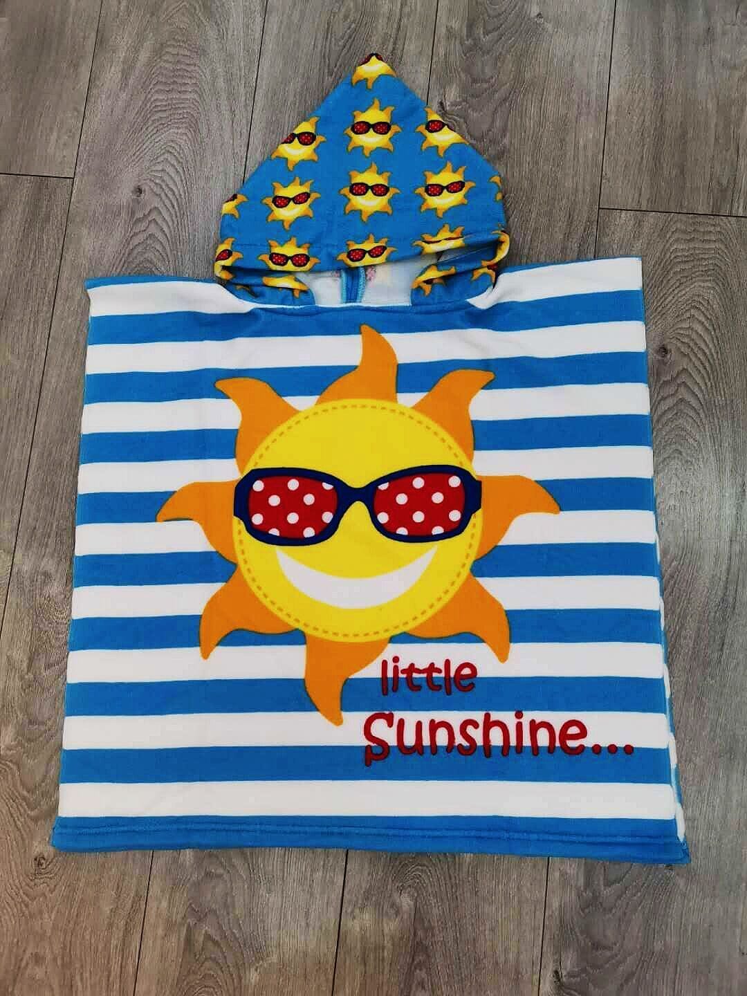 Roupão Infantil Divertido Piscina