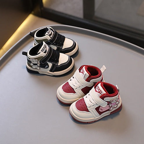 Tênis Infantil Ursinho Velcro