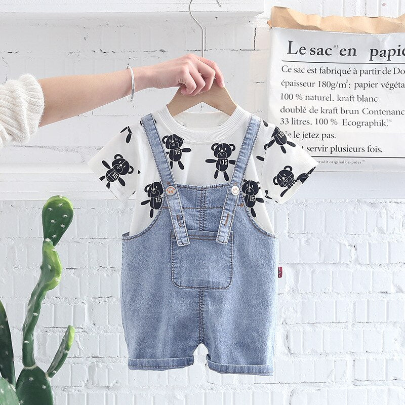 Conjunto Infantil Masculino Bolsinho