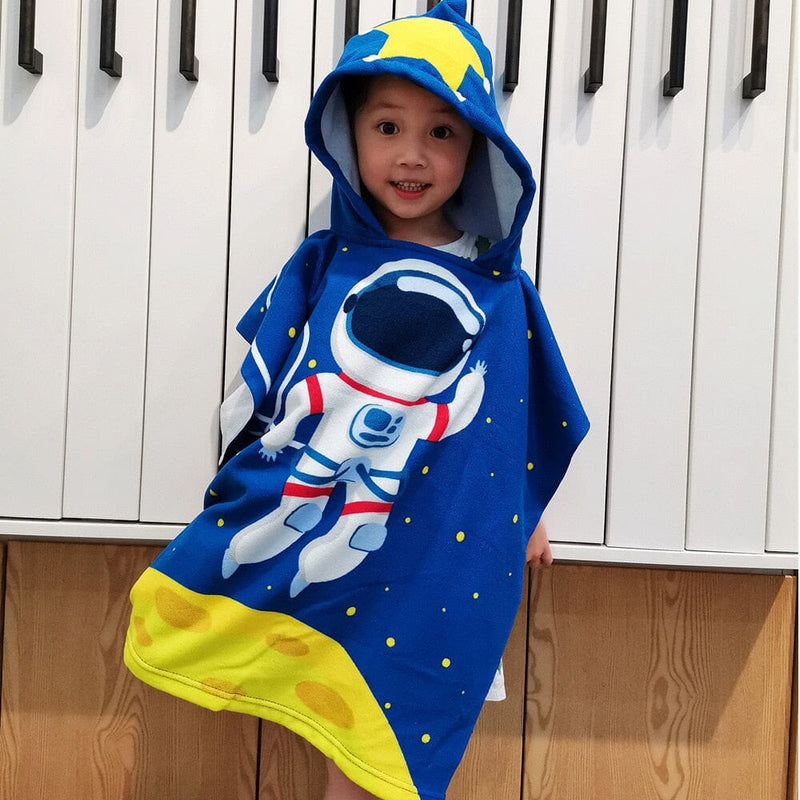 Roupão Infantil Divertido Piscina